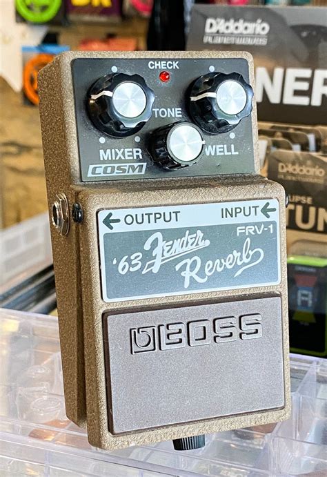 boss 63 reverb pedal